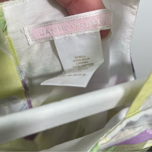 Janie and Jack Floral Print Easter Dress - Picture 4 of 4